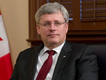 El primer ministro canadiense, Stephen Harper