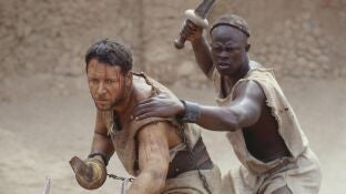 Russel Crowe en Gladiator