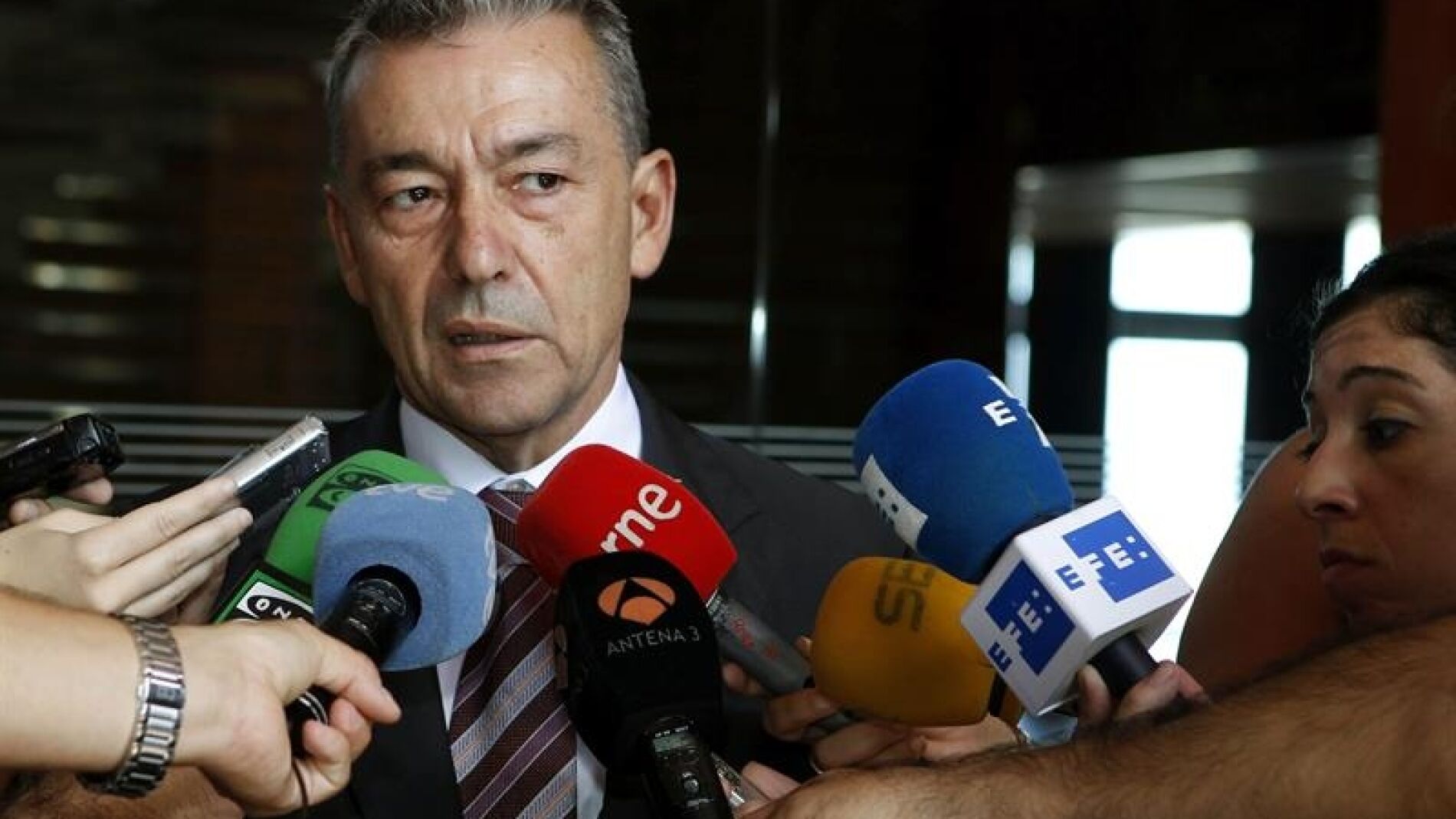 El presidente del Gobierno de Canarias, Paulino Rivero.