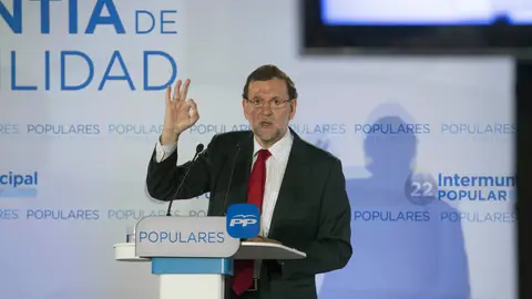 Rajoy, en un discurso Rajoy, en un discurso
