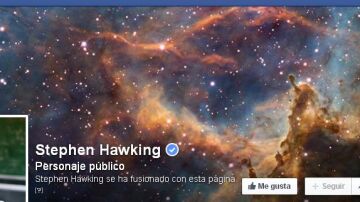 Stephan Hawking llega a Facebook