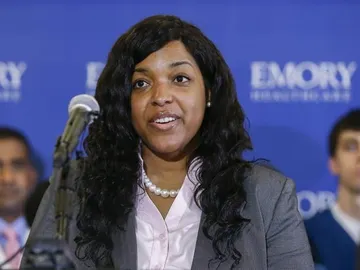 Amber Vison, segunda enfermera de EEUU que ha superado el ébola. Amber Vison, segunda enfermera de EEUU que ha superado el ébola.