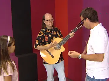 Santiago tiene que jalear a Julia en los ensayos de Tu cara me suena Mini Santiago tiene que jalear a Julia en los ensayos de Tu cara me suena Mini