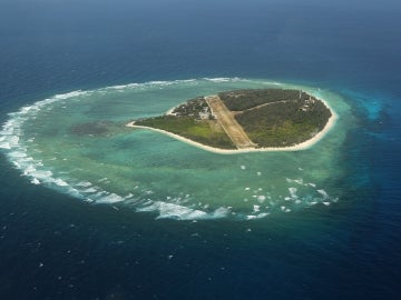 La isla Lady Elliot, en la Gran Barrera de Coral La isla Lady Elliot, en la Gran Barrera de Coral