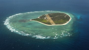 La isla Lady Elliot, en la Gran Barrera de Coral