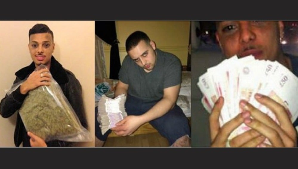 Los 'selfies' de los traficantes detenidos