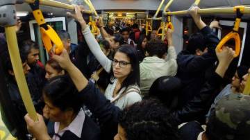 Mujeres en el metro