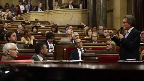 Sesión de control al Gobierno catalán Sesión de control al Gobierno catalán