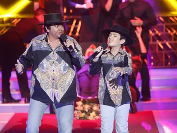 María del Monte y Samuel imitan a No me pises que llevo chanclas en Tu cara me suena Mini María del Monte y Samuel imitan a No me pises que llevo chanclas en Tu cara me suena Mini