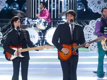Daniel Diges y José Luis imitan a Juan y Junior en Tu cara me suena Mini Daniel Diges y José Luis imitan a Juan y Junior en Tu cara me suena Mini