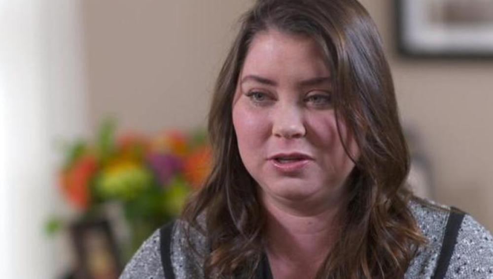 La joven Brittany Maynard durante una entrevista