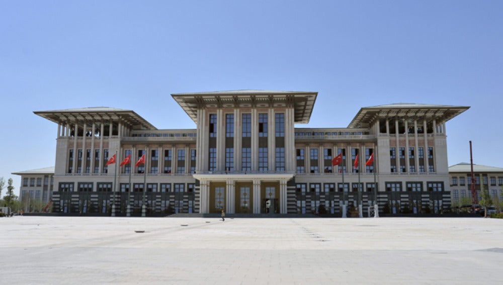 Palacio presidencial en Turquía