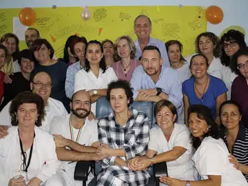 Teresa Romero abandona el aislamiento Teresa Romero abandona el aislamiento
