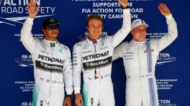 Nico Rosberg se hace con la pole del GP de EEUU con Alonso sexto