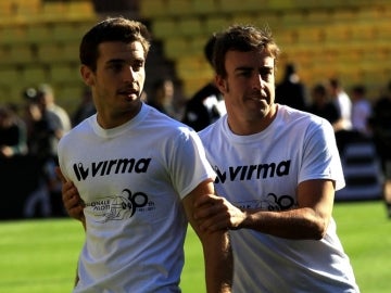 Alonso, con Bianchi