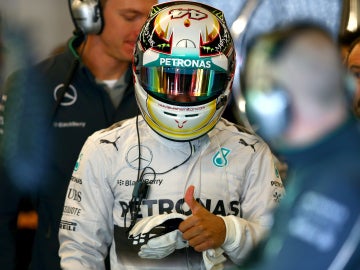 Lewis Hamilton, tras la calificación