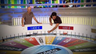 Jugamos a 'La Ruleta de la Suerte' con Sainz Jr: 