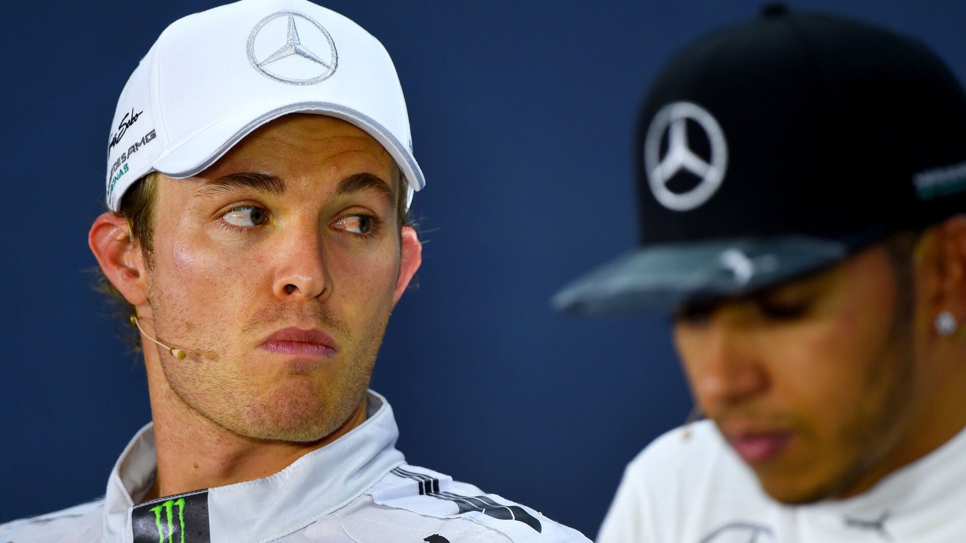 Nico Rosberg y Lewis Hamilton