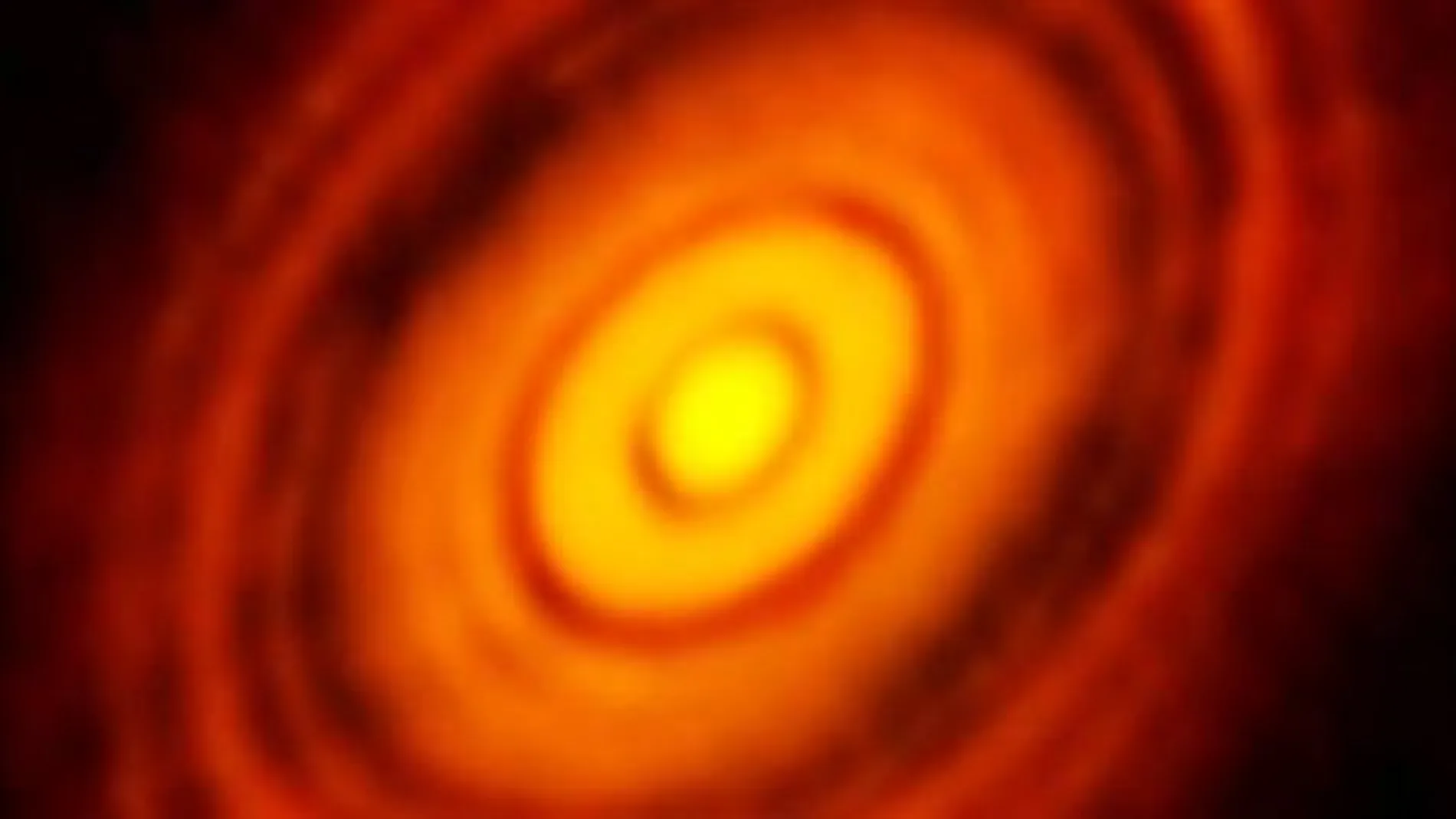 Disco planetario captado por ALMA Disco planetario captado por ALMA