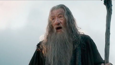 Gandalf en 'El Hobbit: La Batalla de los Cinco Ejércitos'