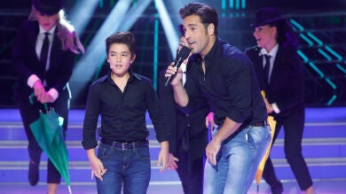 Samuel imita a David Bustamante en Tu cara me suena Mini