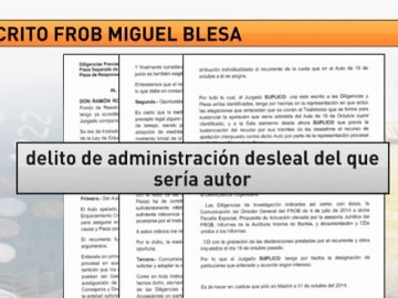 Blesa fue el responsable de las tarjetas black