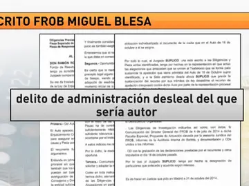Blesa fue el responsable de las tarjetas black Blesa fue el responsable de las tarjetas black