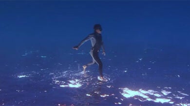 Hombres caminando sobre el agua en un documental mágico grabado en El Hierro