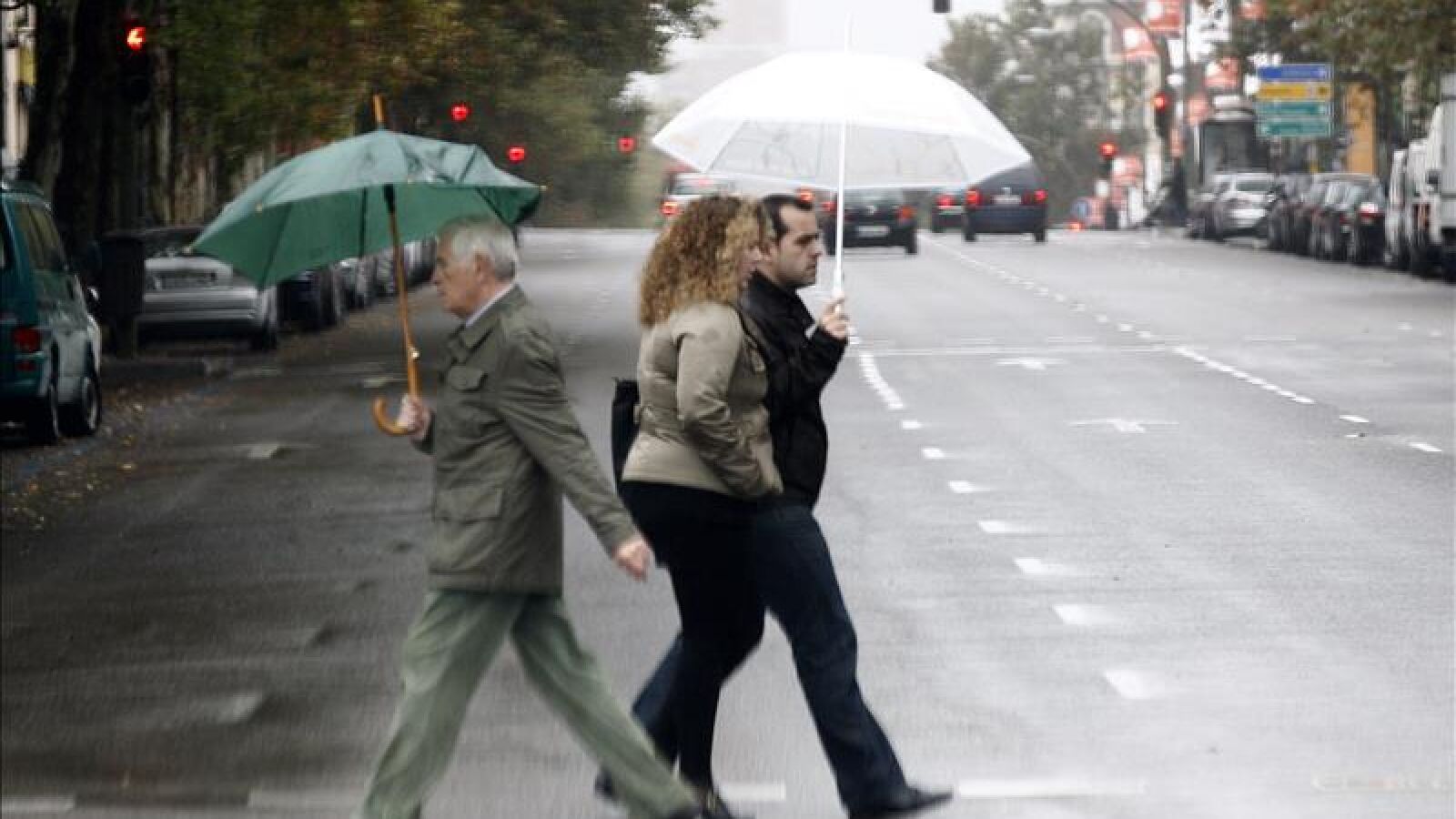 Las temperaturas bajan y continúan las lluvias en gran parte de la Península