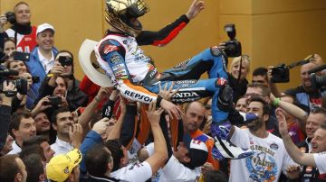 Alex Márquez se alza con el Campeonato del Mundo de Moto 3