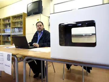 Oriol Junqueras: “Todos consensuaremos lo que haga falta para unas elecciones” Oriol Junqueras: “Todos consensuaremos lo que haga falta para unas elecciones”