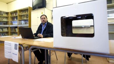 Junqueras exige elecciones al Parlament 