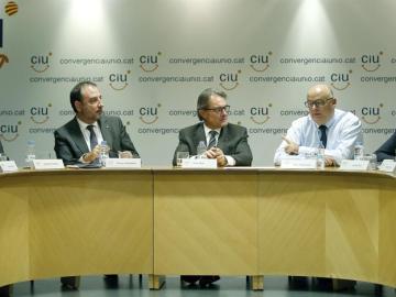 Reunión de la comisión ejecutiva de CiU