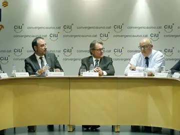 Reunión de la comisión ejecutiva de CiU Reunión de la comisión ejecutiva de CiU