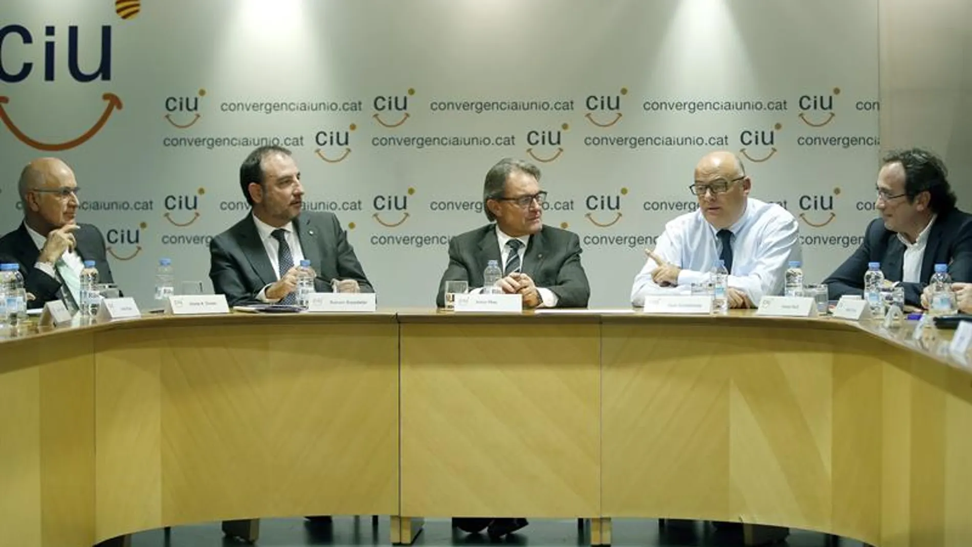 Reunión de la comisión ejecutiva de CiU Reunión de la comisión ejecutiva de CiU