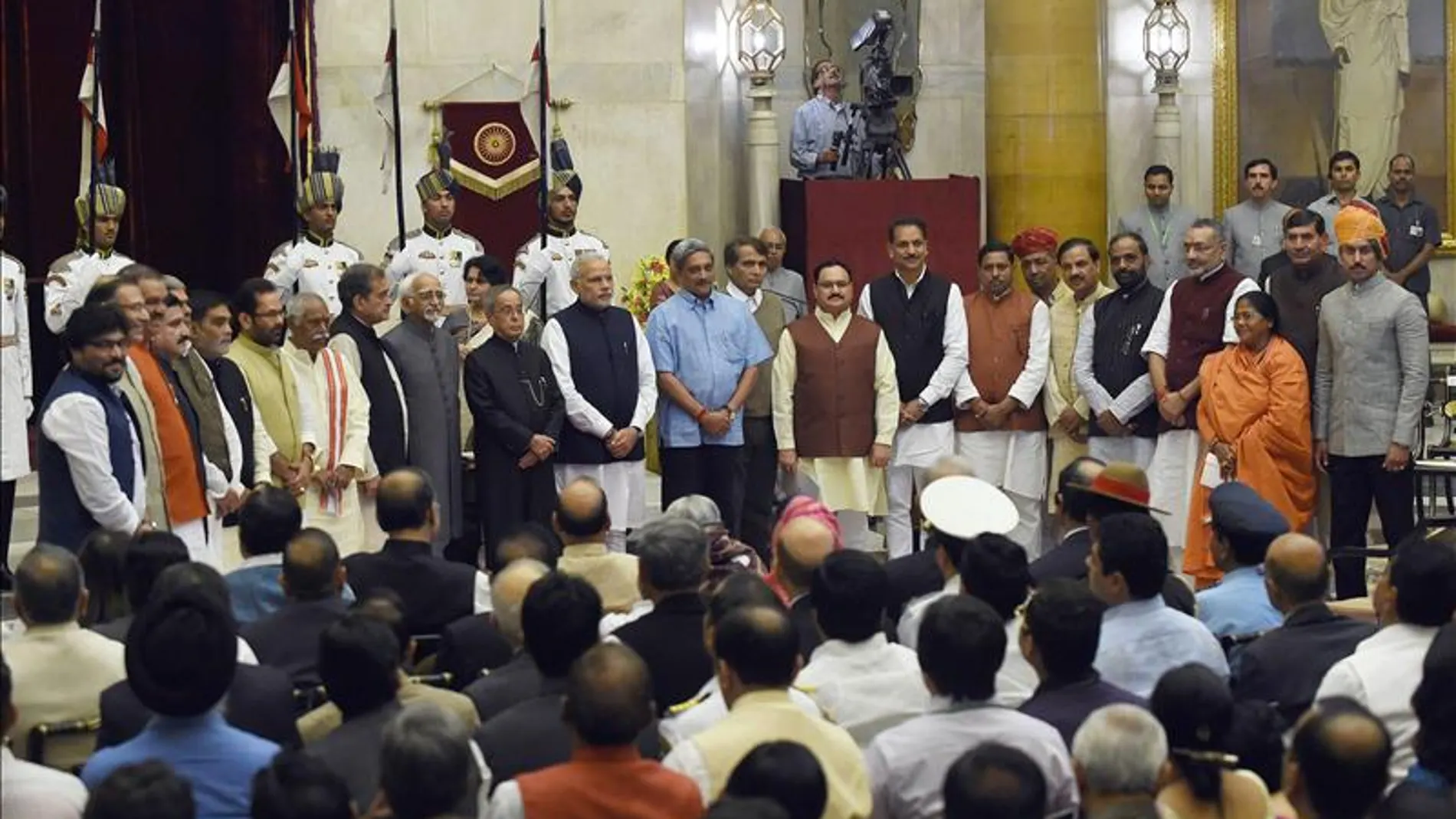 Ceremonia de juramento de Gobierno en India Ceremonia de juramento de Gobierno en India