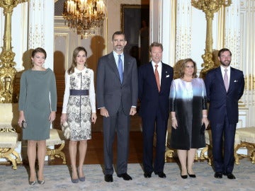 Los Reyes visitan Luxemburgo Los Reyes visitan Luxemburgo