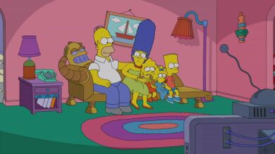 Bart se convierte en la piñata de Homer y Bender