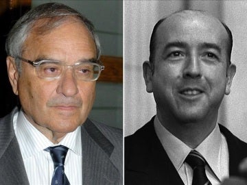 El exministro de la transición Rodolfo Martín Villa y el exministro franquista José Utrera Molina