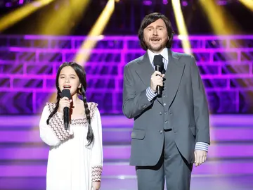 Santiago Segura y Julia imitan a Sergio y Estíbaliz en Tu cara me suena Mini Santiago Segura y Julia imitan a Sergio y Estíbaliz en Tu cara me suena Mini