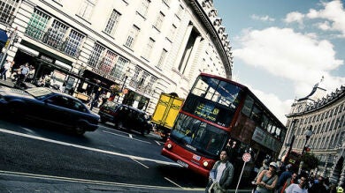 Oxford Street, en Londres, una de las calles más contaminadas del mundo