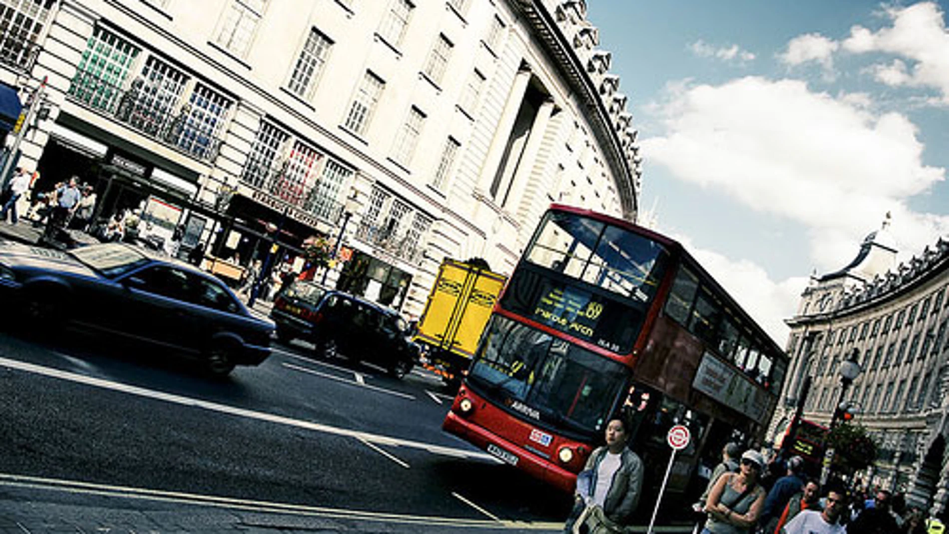 Tráfico en Londres Tráfico en Londres
