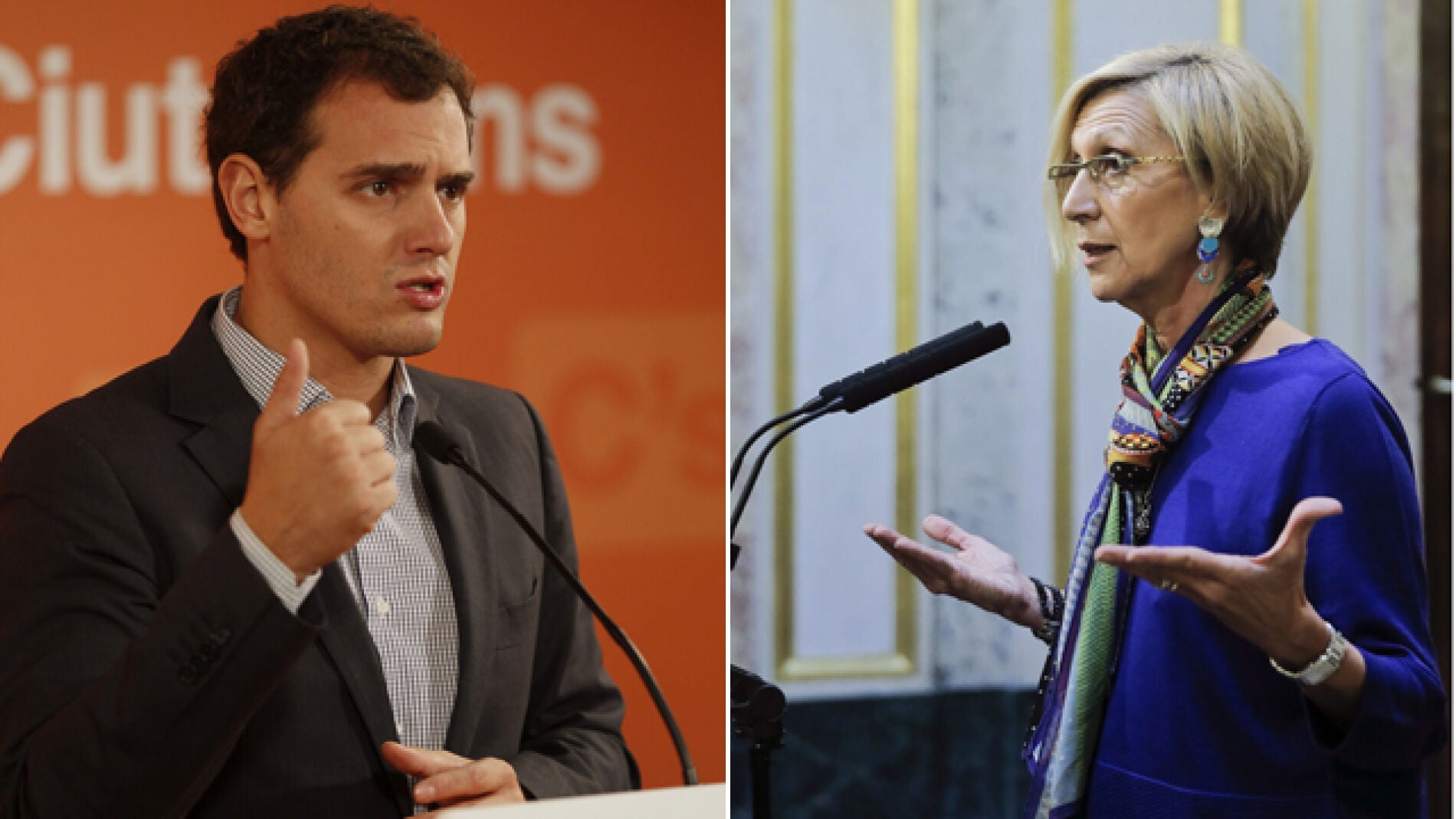 Albert Rivera y Rosa D&iacute;ez