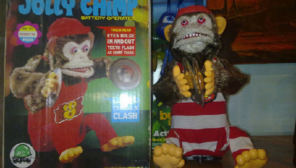 Terrorífico chimpancé