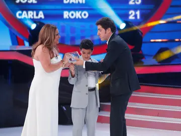 Samuel y María del Monte ganan el décimo programa de Tu cara me suena Mini Samuel y María del Monte ganan el décimo programa de Tu cara me suena Mini