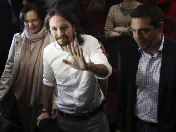 El líder de Podemos, Pablo Iglesias