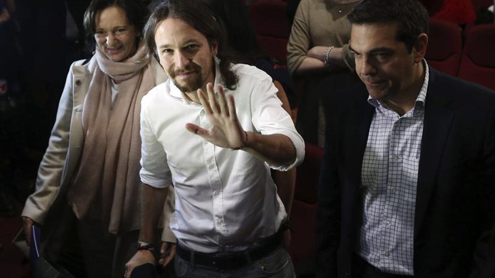 El l&iacute;der de Podemos, Pablo Iglesias
