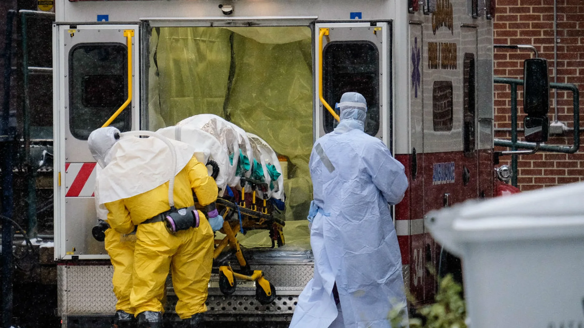 Momento de la llegada al Centro Médico de Nebraska Momento de la llegada al Centro Médico de Nebraska