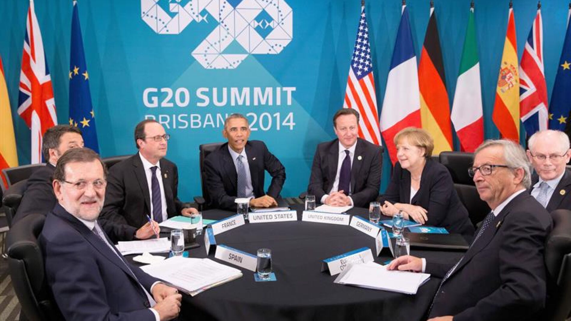 Mariano Rajoy en el G-20