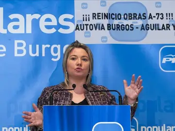 La alcaldesa de la localidad palentina de Aguilar de Campoo, María José Ortega La alcaldesa de la localidad palentina de Aguilar de Campoo, María José Ortega